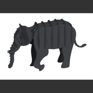 Olifant 3D puzzel en bouwpakket