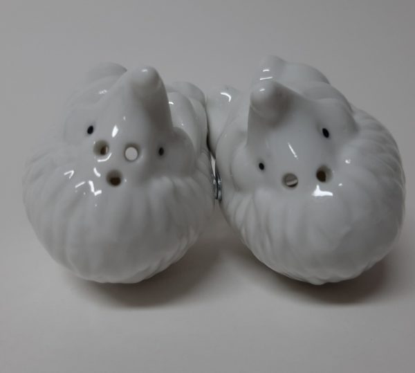 strooisetje egeltjes peper en zout wit