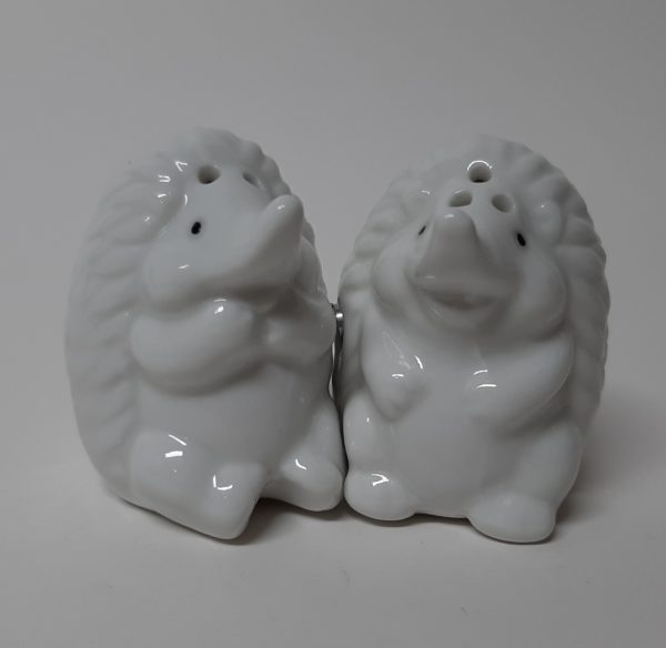 strooisetje egeltjes peper en zout wit