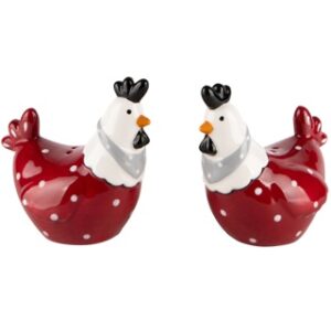 set kippen peper en zout stelletje