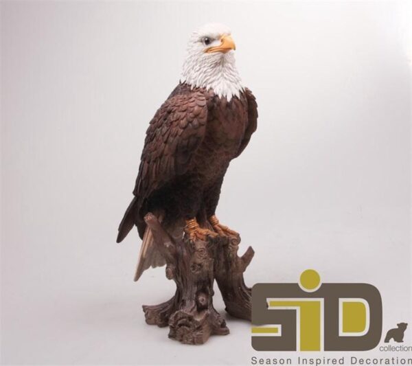 decoratief adelaar beeld van polyresin – 36 cm hoog