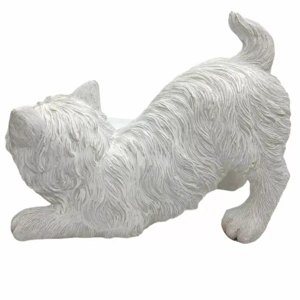 west highland white terrier beeld – realistisch hond beeldje
